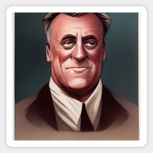 Franklin D. Roosevelt | Comics style Sticker